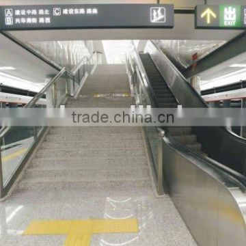 LED acrylic road sign for subway station