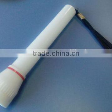 plastic flashlight/promotional flashlight/plastic ultra slim flashlight