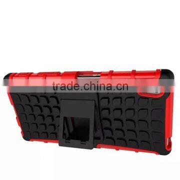 For SONY XPERIA Z5 DU Z5 E6603 E6633 Armor CASE Heavy Duty Hybrid Rugged TPU Impact Kickstand Hard ShockProof CASE OUT DOOR CASE photo-3
