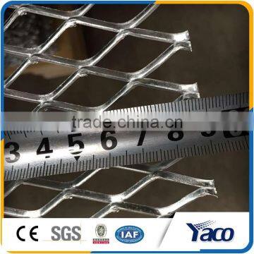 Good ventilation Diamond Wire Mesh Raised streched Metal weight