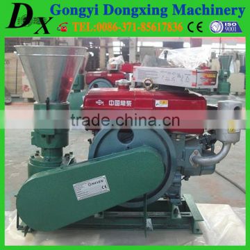 multiple function diesel drive pellets machine