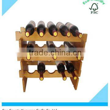 Wooden Wine Rack,wine Display Rack,wine Storage Rack,wood Wine Bottle Rack photo-2