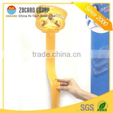 Custom Design Supermarket Plastic Merchandising Hang Strips