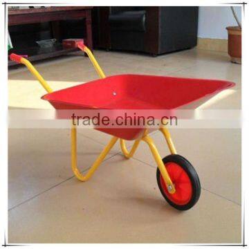 Red Metal Kids Wheelbarrow Toy WB0400