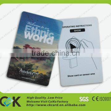 SGS insurance ~high quality plastic smart door card from China supplier