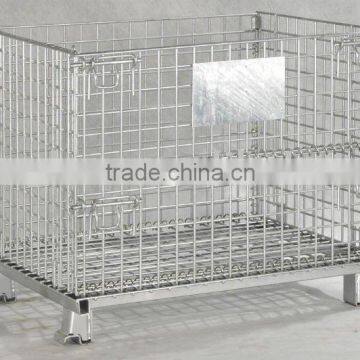 storage and stackable wire container/wire cage