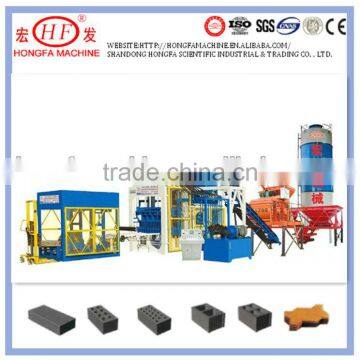 uganda advanced technology automatic brick making machine,QT10-15 brick machinery,automatic plc control block machine