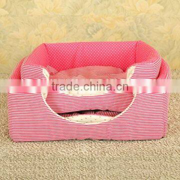 Christmas Sales Double-use 2 In1 Luxury Cozy Pet Dog Cave Soft Fabric Dog House photo-4