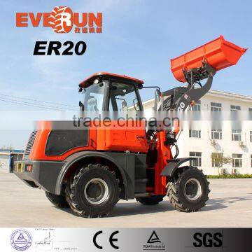 Everun New Agricultural Loader with Electric Joystick/Quick Hitch for Sale