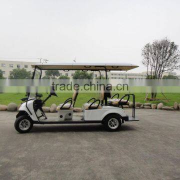 Six Seats Electric Golf Cart With Two Rear Facing Seats photo-5