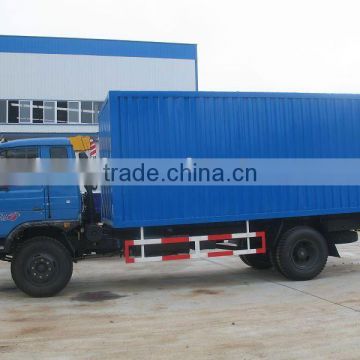 dongfeng 4x2 dry van trucks