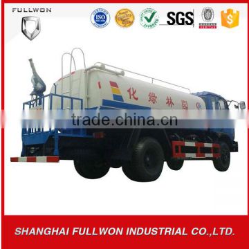 Dongfeng RHD 4X2 12m3 Water Sprinkler Truck / Water Tank Truck For Sale