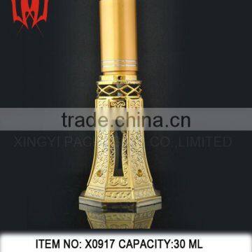 Empty Special Gold Color Arabia Perfume/Essential Oil Bottles