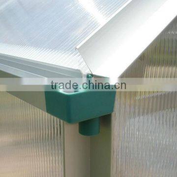 Anodized Aluminium Frame Polycarbonate GreenhouseHX75114-1 photo-6