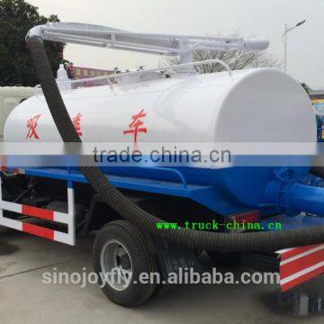 3.5 Cbm DongFeng Suction Sewage Tanker Truck photo-3