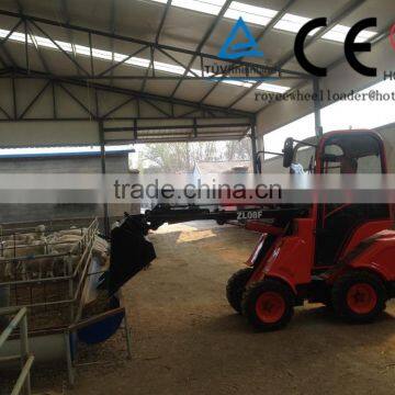 Telescopic Boom Wheel Loader Feeding Animal with CE Agricultural Machine