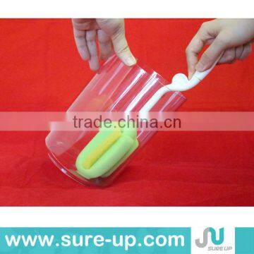 sponge cup cleaning brush,brush cleaning pot,clean brush