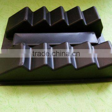 Eco Friendly Black PS Plastic Tray With Dividers photo-4