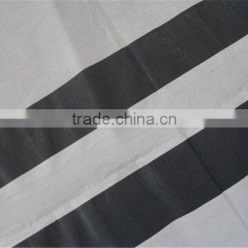 Reinforced Black Band Refugee Tarpaulin, Great Volume Relif Tent Tarpaulin, Tent Covering LDPE Tarpaulin photo-2