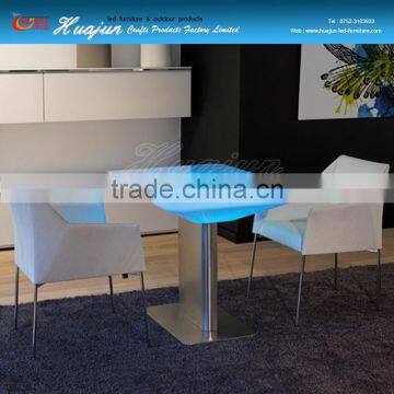 2015 LED Furniture LED Bar Table Rechargeable LED Table