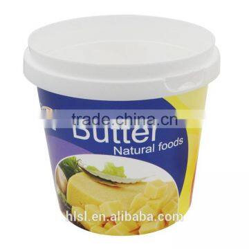 Peanut Butter Container With Plastic Recycling Symbols, Round Plastic Containers With Lids photo-3