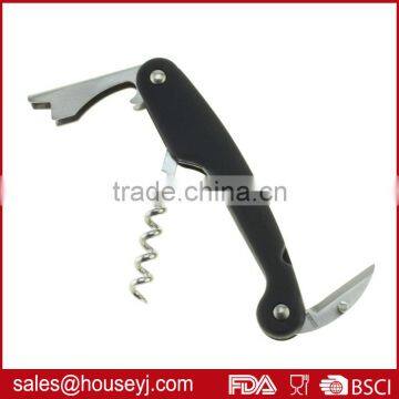 soft grip handle waiter's corkscrew wine opener