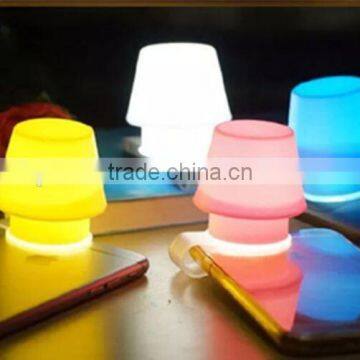 Promotional silicone mobile phone lampshade phone lamp cover