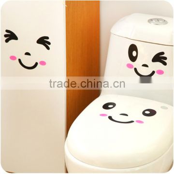 Q093 wholeale creative decoration sticker toilet seat