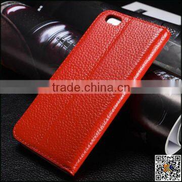 Leather Flip Case for Iphone6 Plus, Pure Colour pu Leather Flip Case for Iphone6 Plus, China Supplier Leather Wallet Case photo-2
