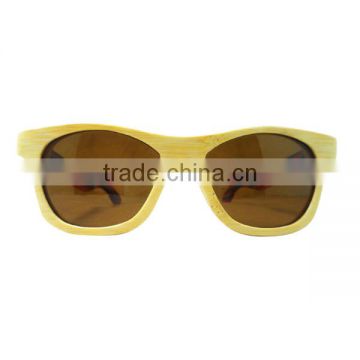 Rainbow wood sunglasses leg bamboo wood brown lens sun glasses