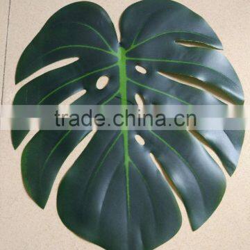 SJ070904 Plastic green leave without stem/artificial leaves