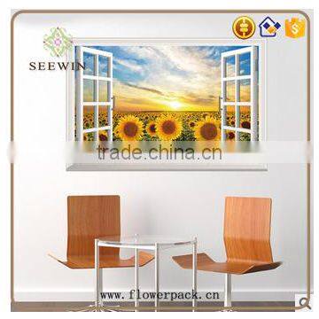 Home Decoration Decorative Sunflower 3d Wall Sticker photo-3