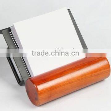 2014 Decorative Wood Metal Paper Card Holder