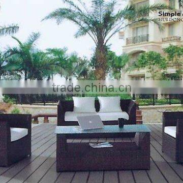 Outdoor Leisure Furniture Rattan Sectional Garden Sofa Set photo-2