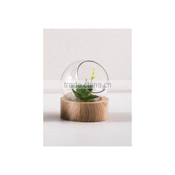 Wooden Base of Glass Vase Wooden Vase Basement Wooden Base photo-6