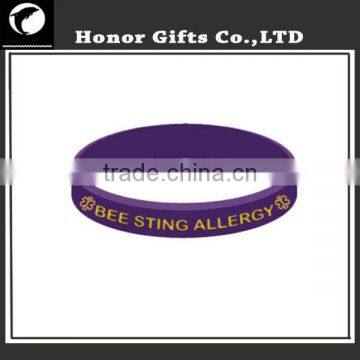 Christmas Promotional Gifts Logo Custom Hot Rubber Wristband photo-2