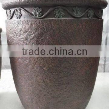 UV Resistance Garden Outdoor Fiberg Clay Planter Pot photo-3