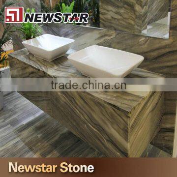 Newstar Polished Double Sink Bathroom Countertop photo-3
