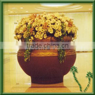 fiber glass planter,large flower pot,garden flower pot