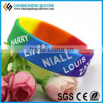 Top Grade Stylish 2015 Hot Gravure Silicone Bracelet photo-6