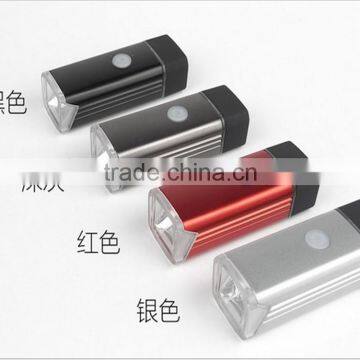 The New Bike Bicycle Headlights Aluminum Alloy Lights USB Lights Night Ride Bicycle Headlights Charging photo-2