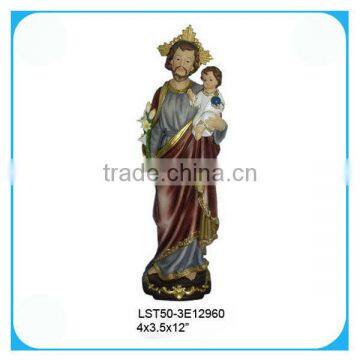 Resin christian statue crafts