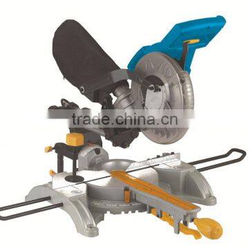 255mm/10" 2000W Aluminum Cut Off Saw Double Bevel Slide Compound Miter Saw