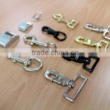 Metal Snap Hook, MALLEABLE STEEL, Zinc Alloy, SWIVEL HOOK, Round LOOP, Square Loop, CAM BUCKLE Black Hook photo-5