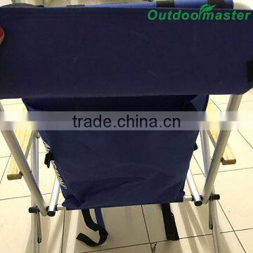 Outdoor Lightweight Beach Backpack Blue Camping Chair Foldable photo-6