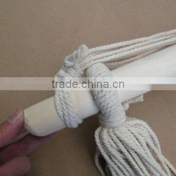 Outdoor Garden Camping Hammock With Stand Quilted HammockSolid Wood Hammock Chairs Cotton Rope photo-6