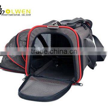 Large capacity dog pet car seat carrier bag