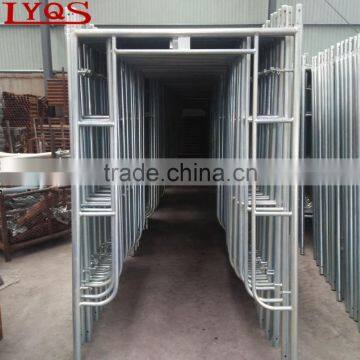 Walking Scaffolding Frame Ladder Frame Steel Scaffold With Walkboard Caster Wheel in Scaffolding photo-6
