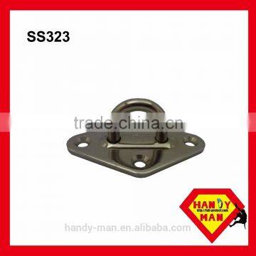 Marine Deck Hardware Stainless Steel Small Diamond Type Eye Plate photo-4
