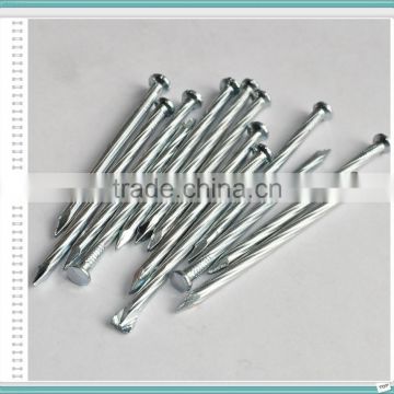 Steel galvanized fluted concrete nails